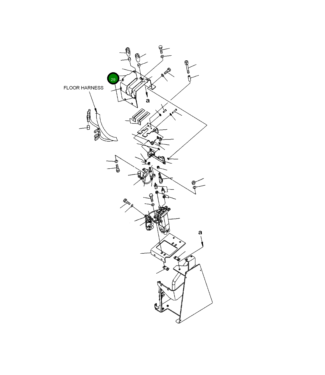 Крышка 421-43-48121 Komatsu
