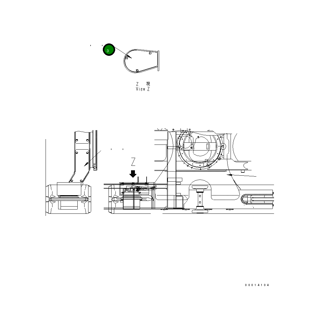 Крышка 10P-30-11130 Komatsu