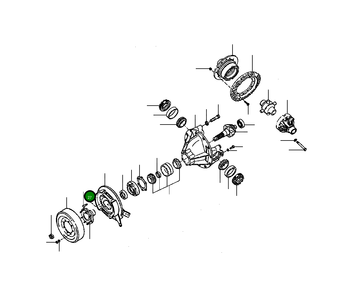 Болт 135 182 Komatsu