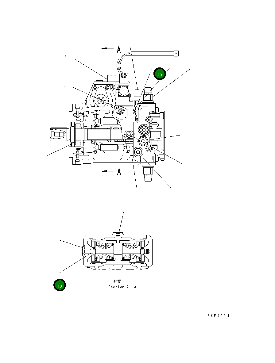 Кольцо уплотнительное (O-Ring) 415-17-21240 Komatsu