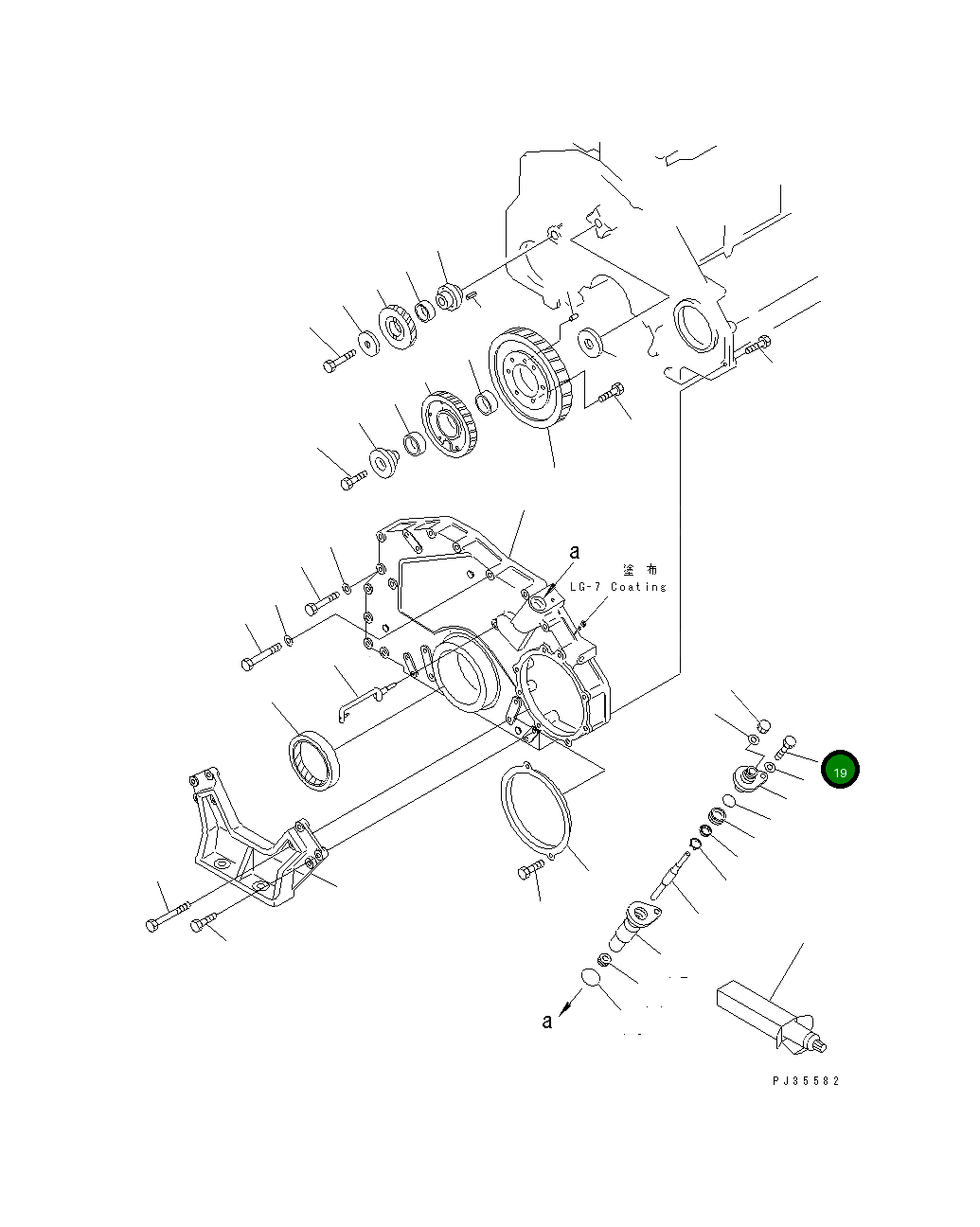 Болт 01014-51030 Komatsu