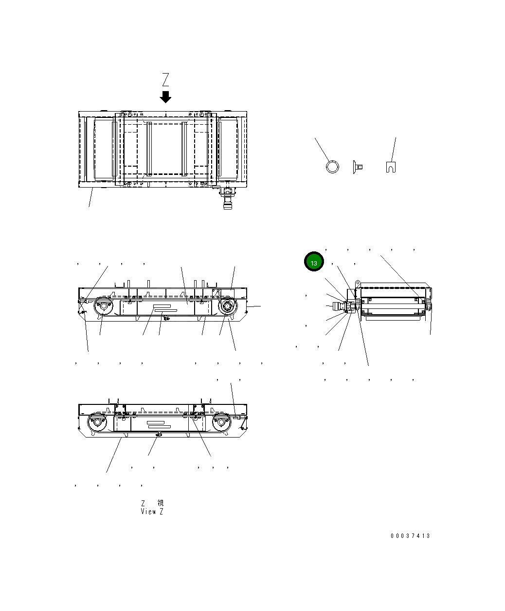 Болт MFP0000804 Komatsu