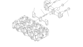 Болт YM123900-13620 Komatsu