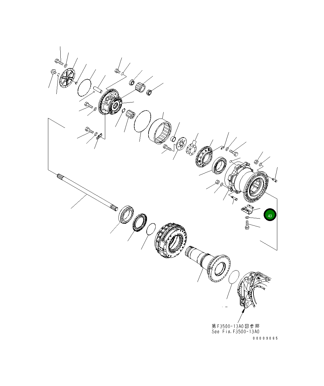 Крышка 569-22-72880 Komatsu
