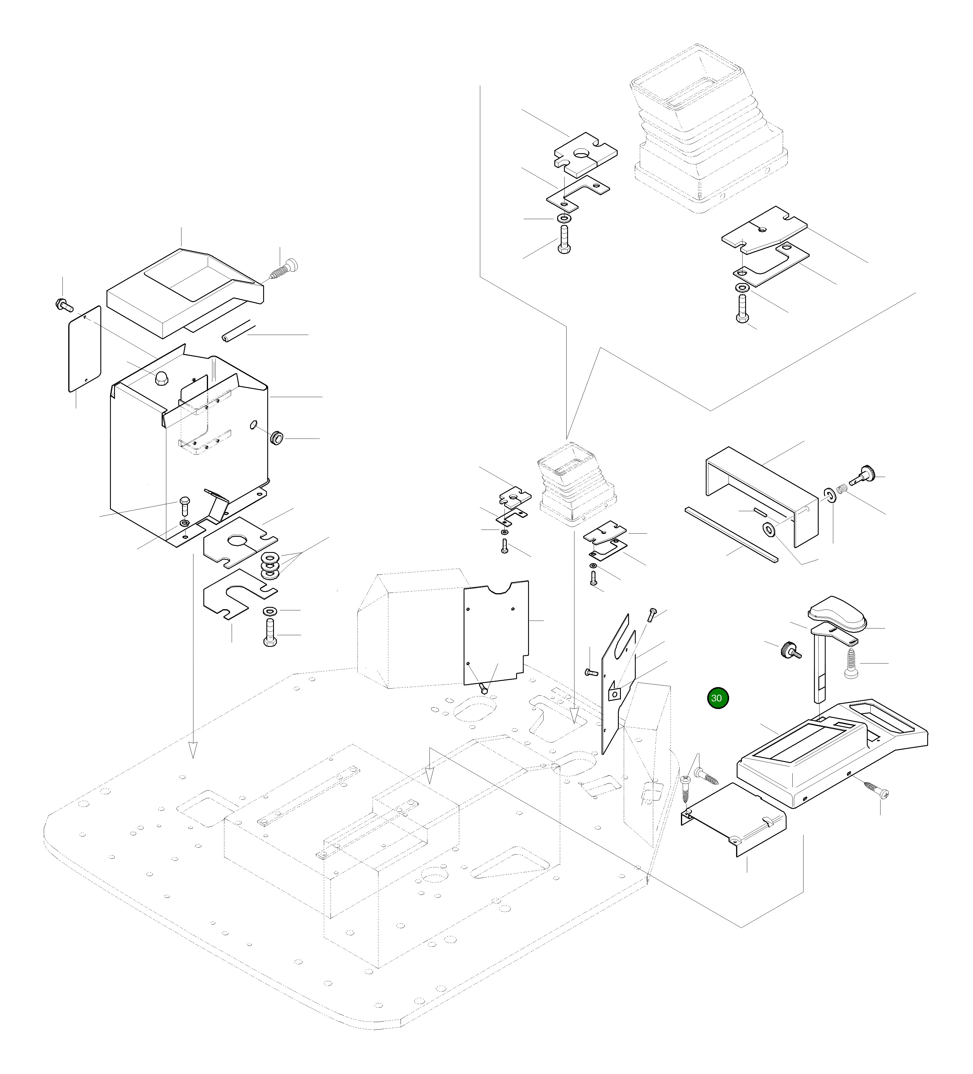 Крышка 42Y-54-H2760 Komatsu