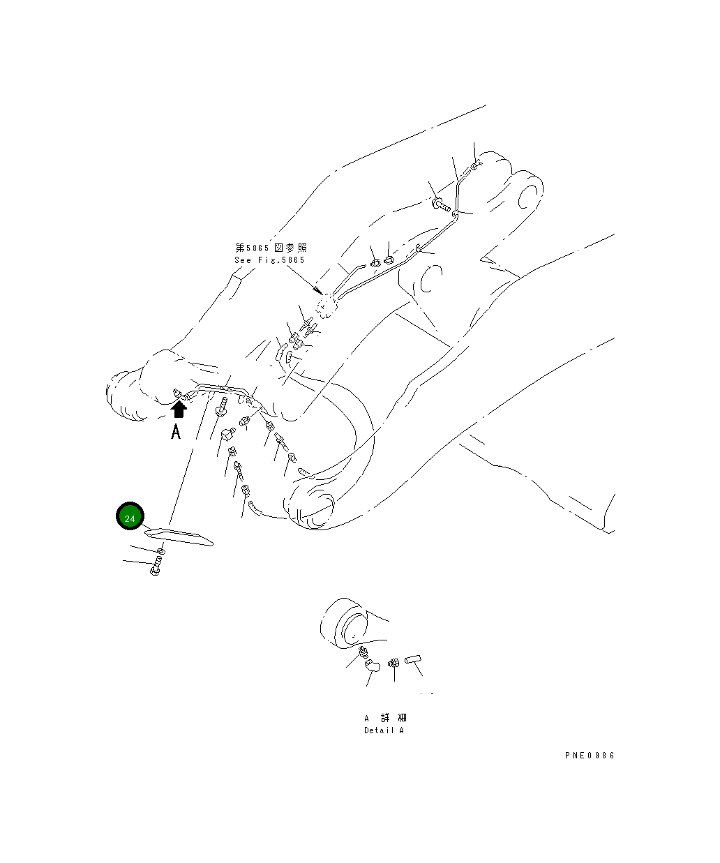 Крышка 426-S95-1260  Komatsu