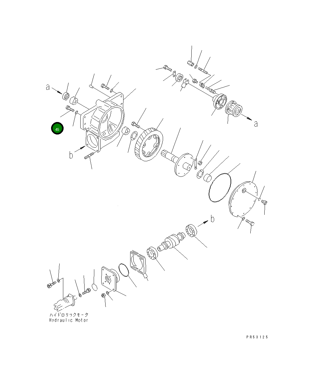 Болт 01010-52475 Komatsu