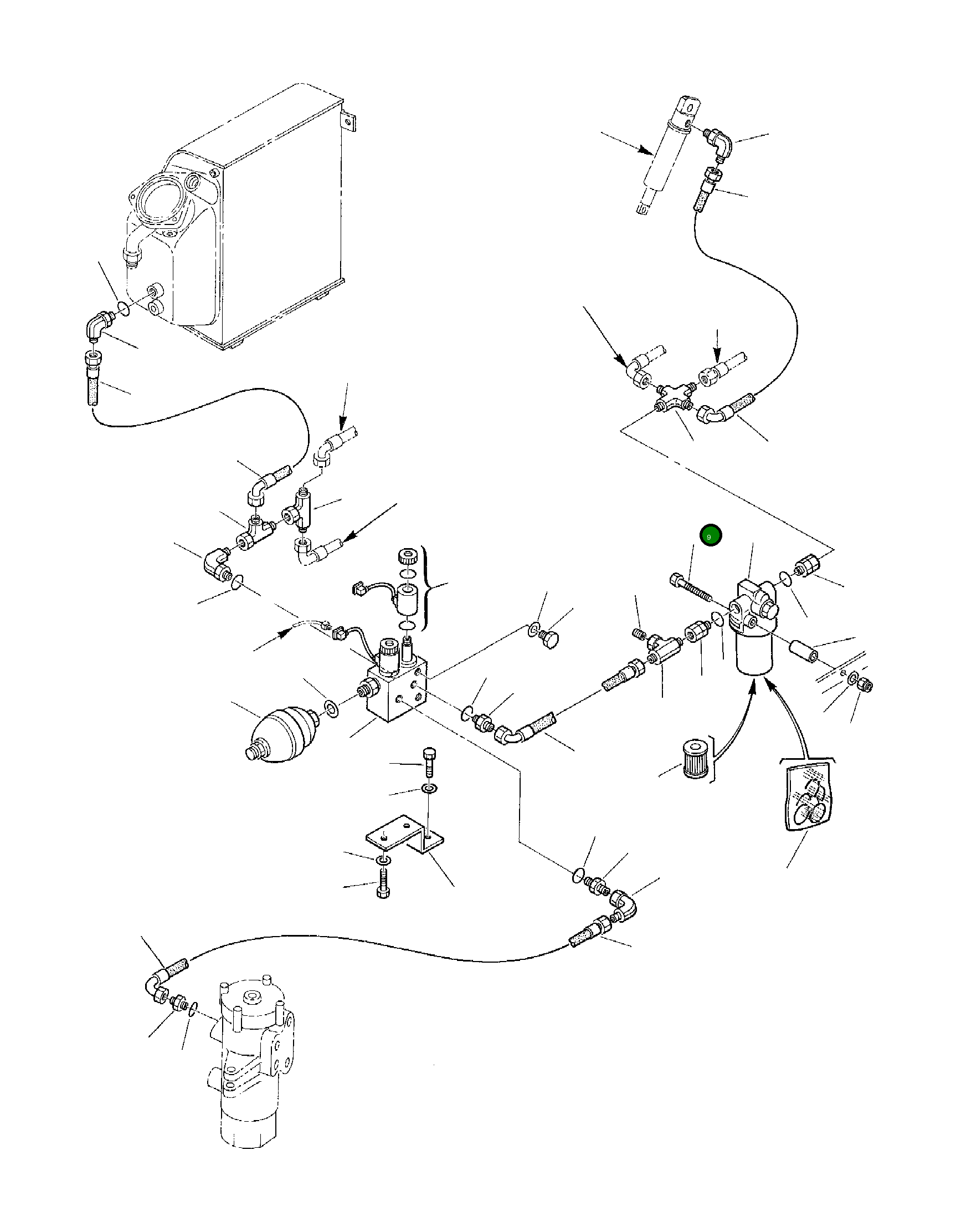 Болт 801014563  Komatsu