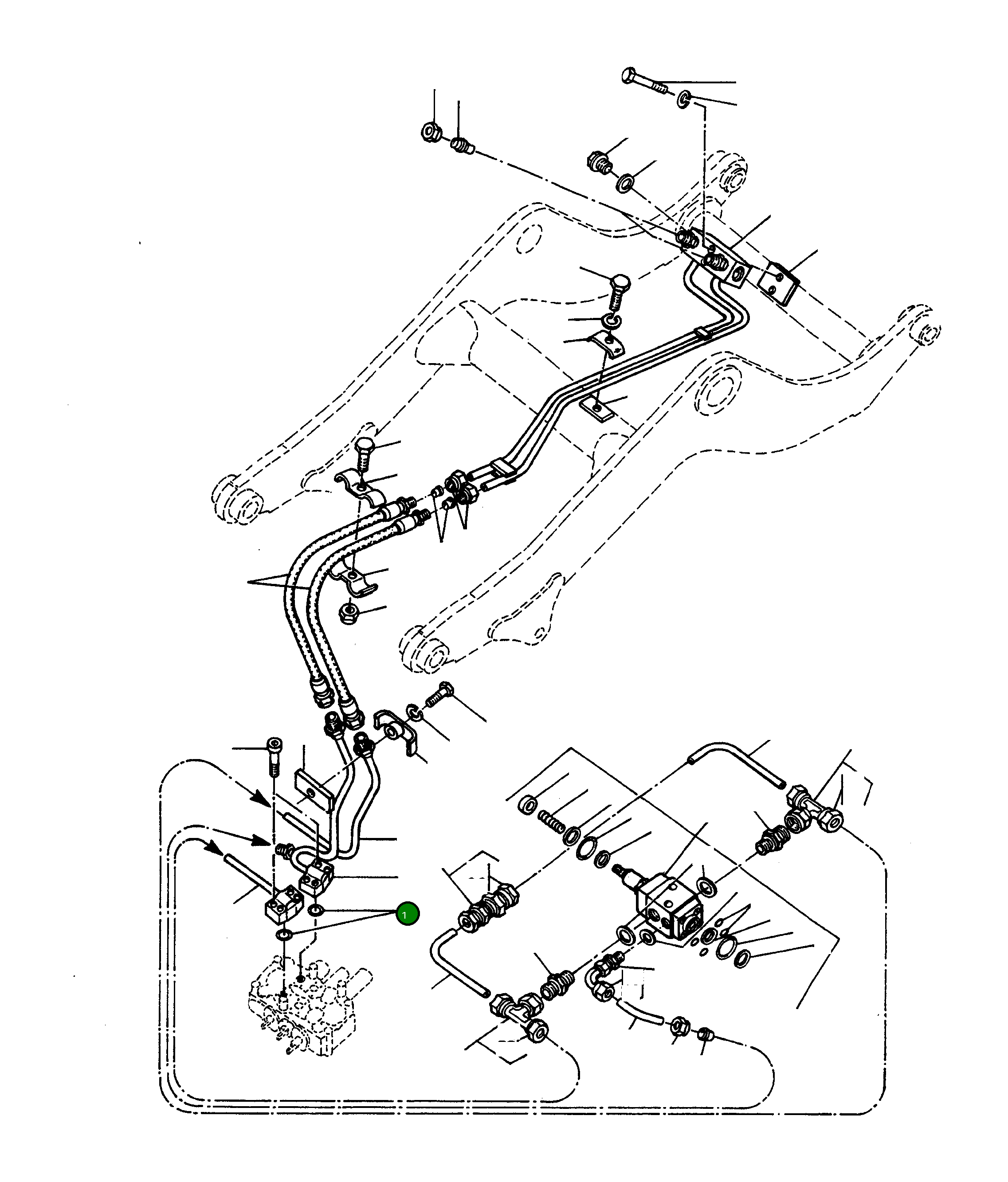 Кольцо уплотнительное (O-Ring) 1444778X1 Komatsu