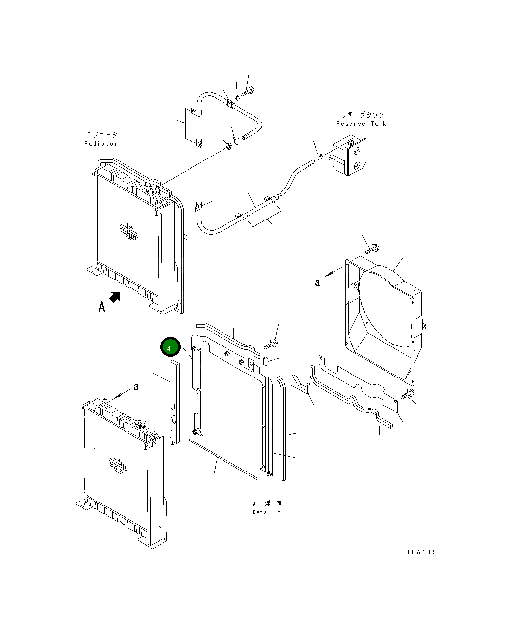 Крышка 13S-03-15141  Komatsu
