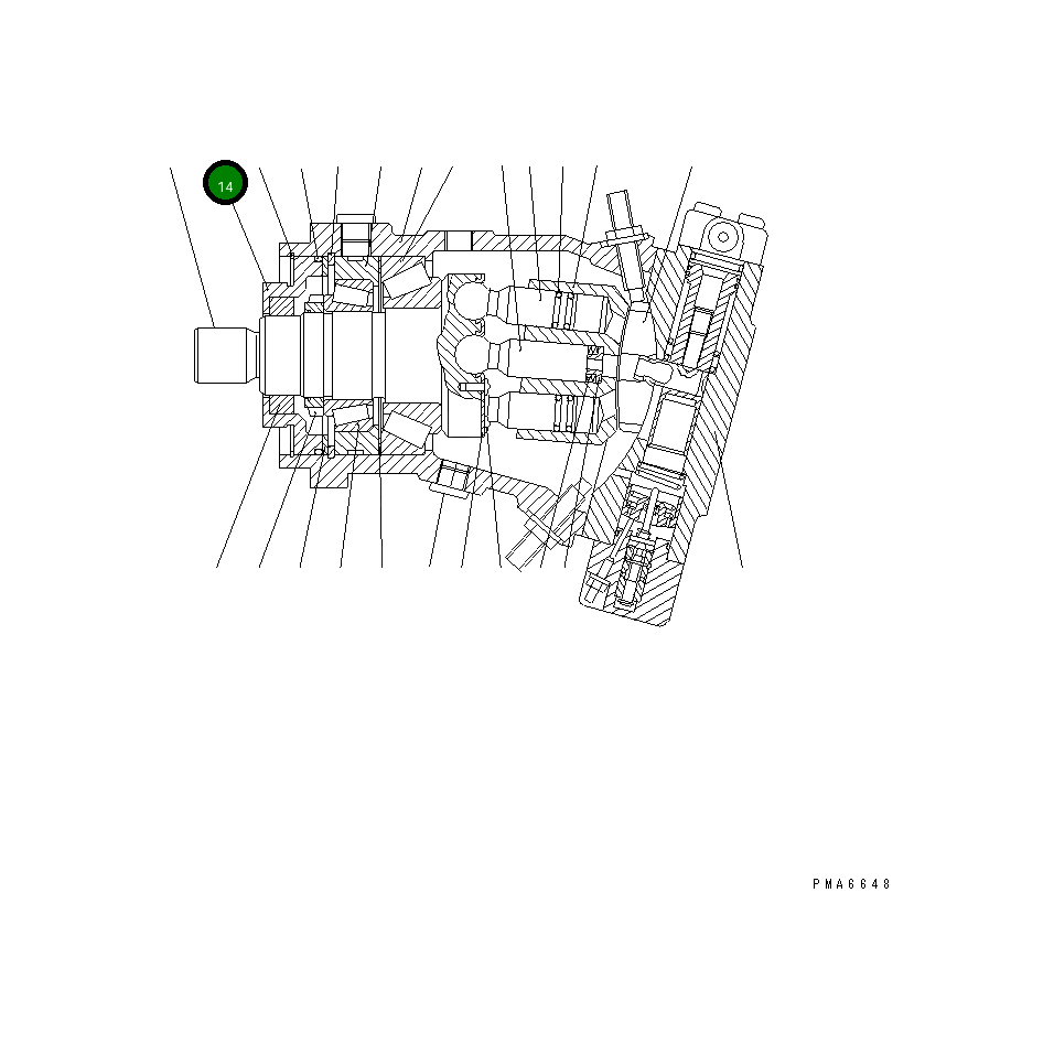 Крышка 20E-60-K1590 Komatsu