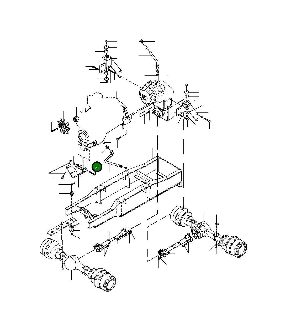 Болт 82 135 Komatsu