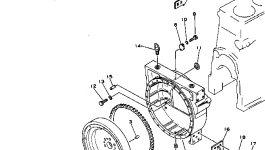 Крышка 6684-21-4140  Komatsu