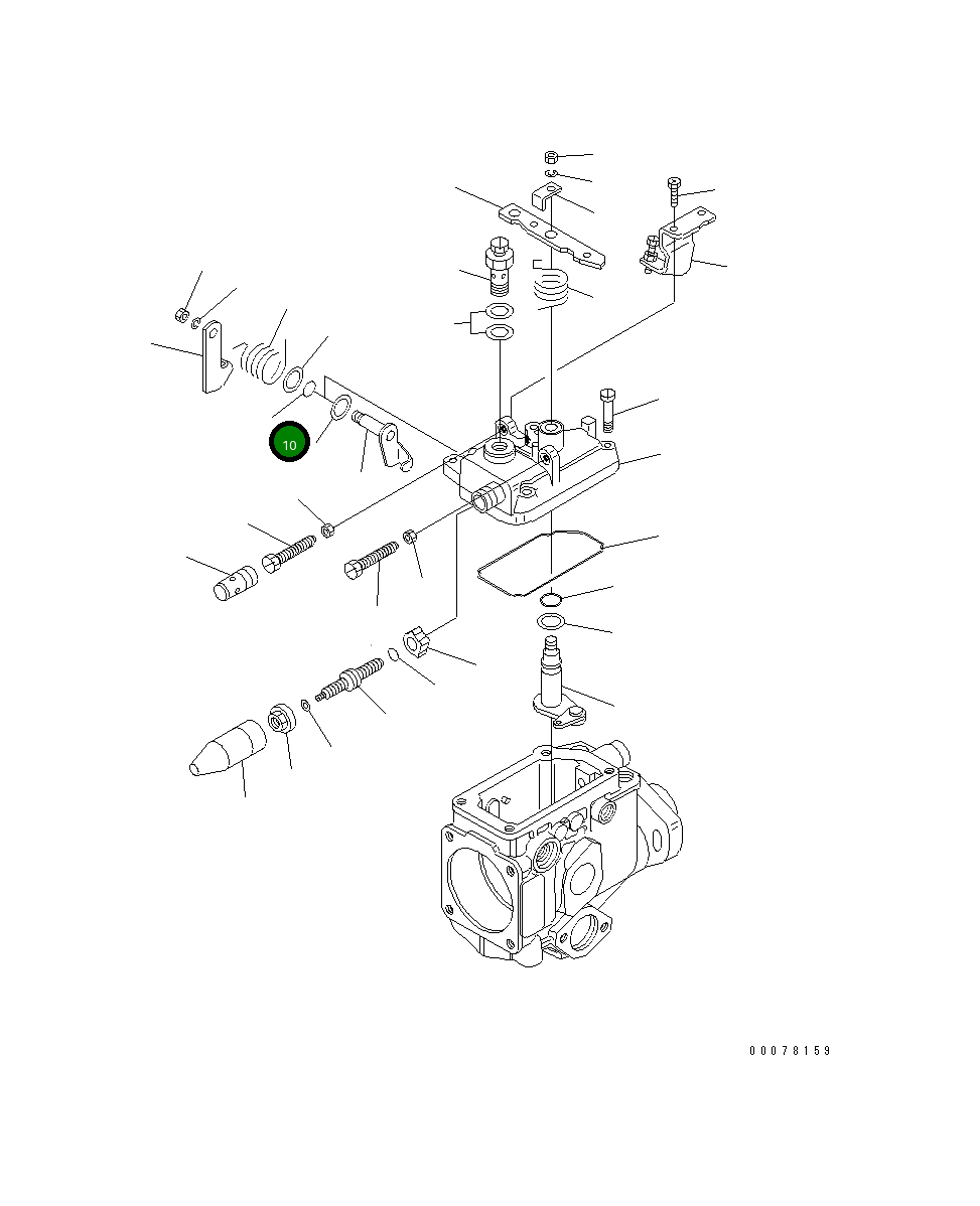 Кольцо уплотнительное (O-Ring) DK146600-0200 Komatsu