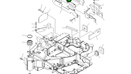 Крышка 22L-46-27181 Komatsu