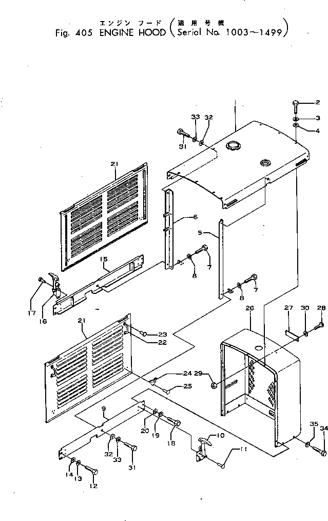 Болт 01000-41018  Komatsu