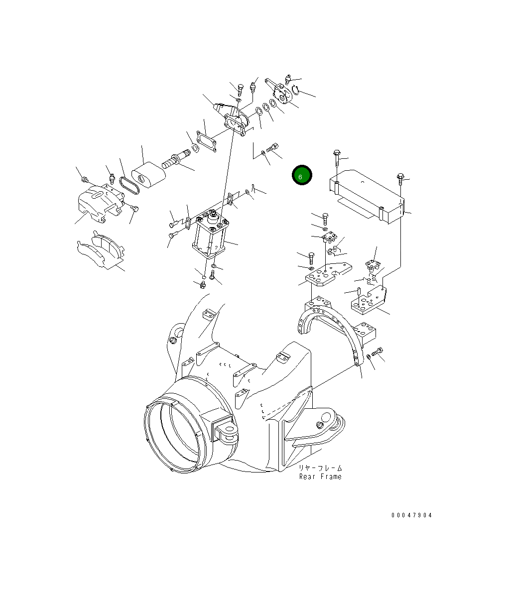 Болт 561-34-62160 Komatsu