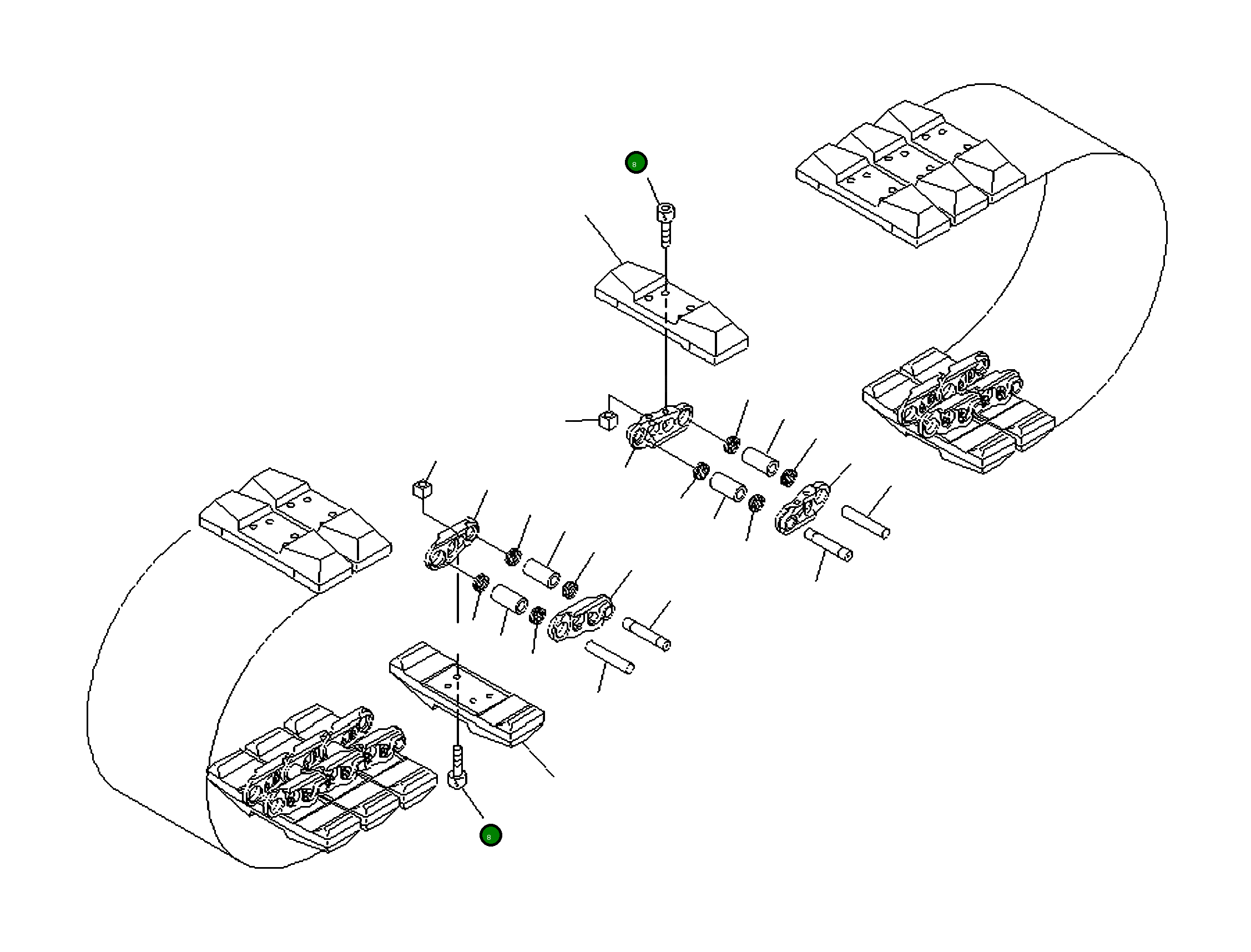 Болт 22B-32-21210 Komatsu