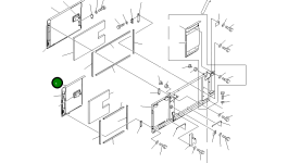 Крышка 207-54-K2310 Komatsu