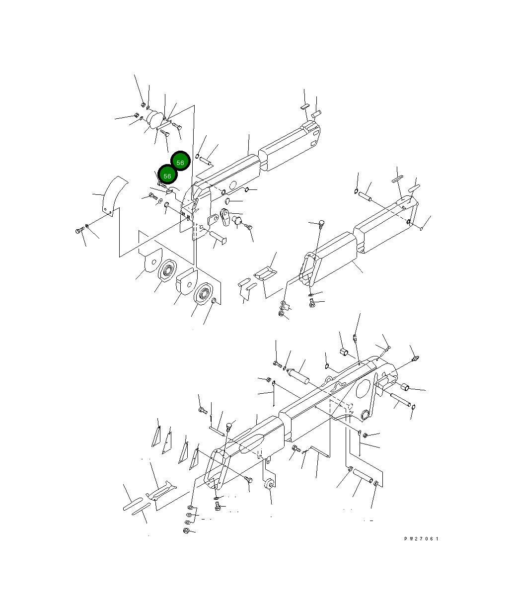 Болт UN711106020 Komatsu