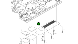 Крышка 21M-54-19410 Komatsu