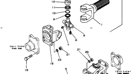 Вал IJ1-37171-0100 Komatsu