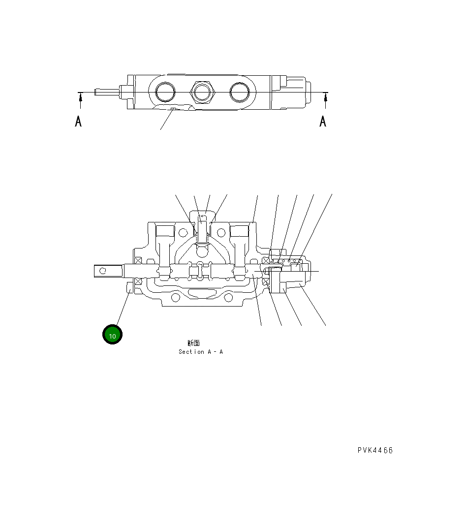 Болт NAA02010601051 Komatsu