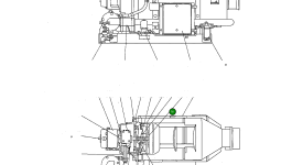 Кольцо MK535-019 Komatsu