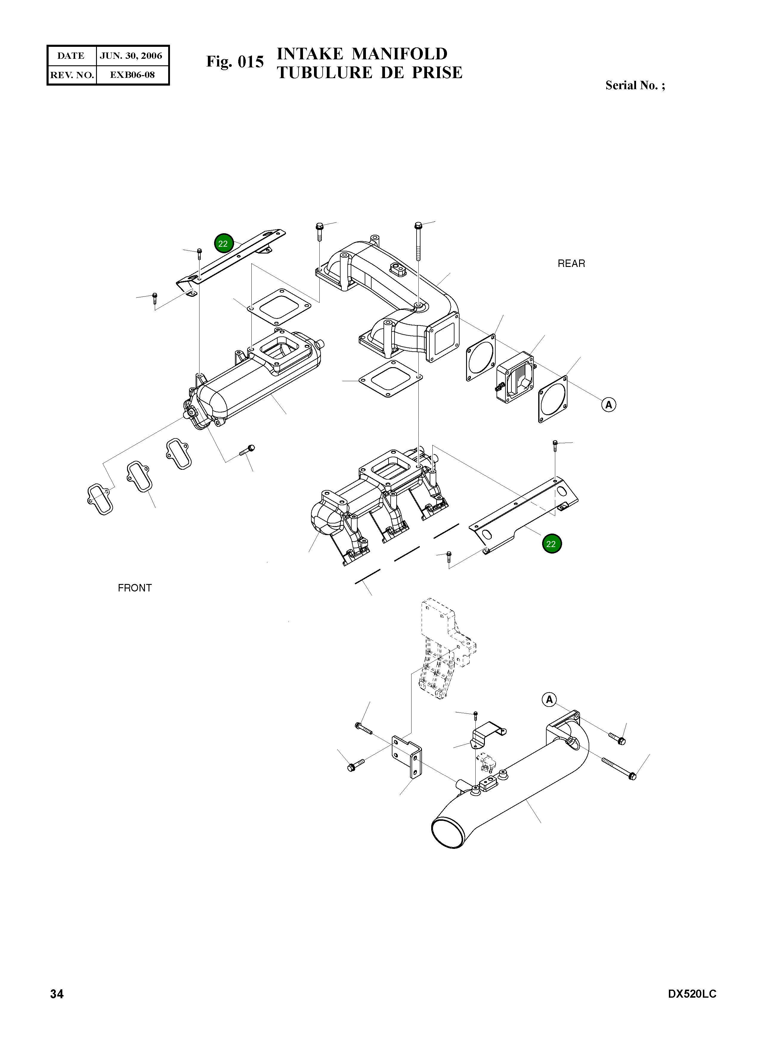 Крышка 65.08204-0003 Komatsu