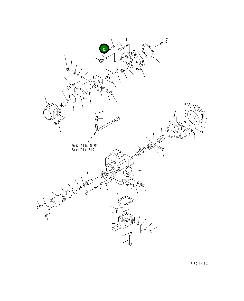 Болт 273-61-11530 Komatsu
