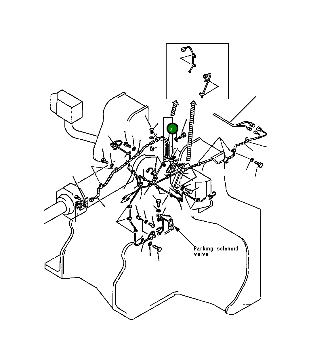 Крышка 426-06-12810 Komatsu