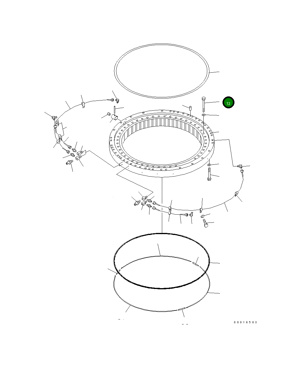 Болт 209-25-41110 Komatsu