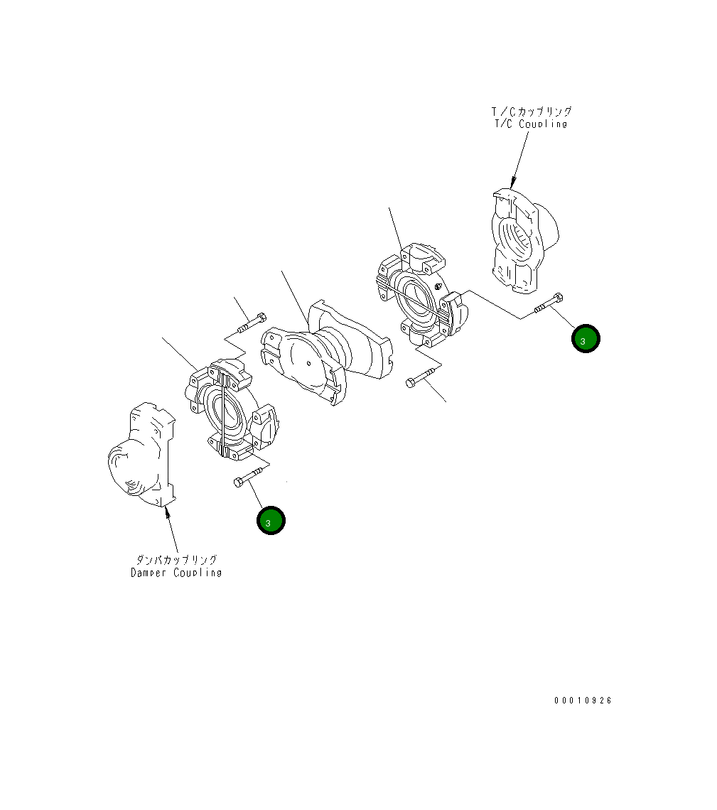 Болт 01050-81475 Komatsu
