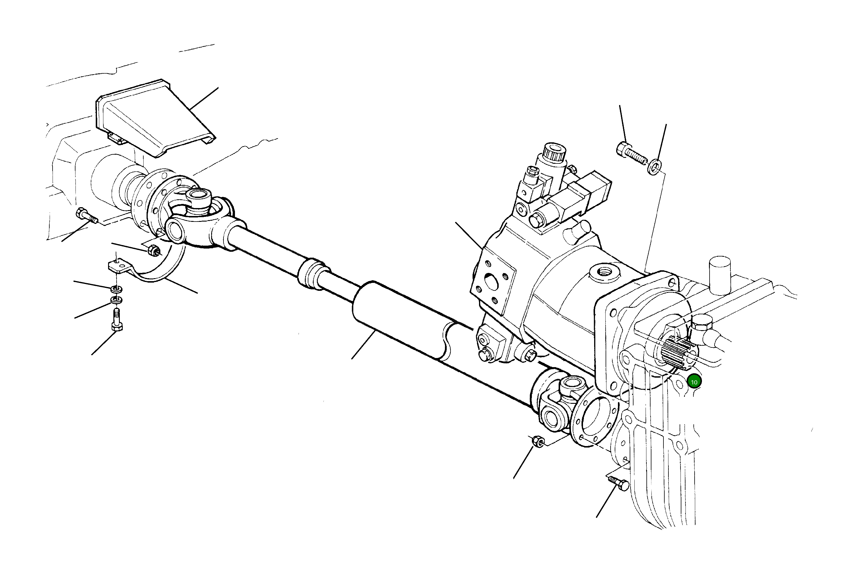 Болт 801015130 Komatsu