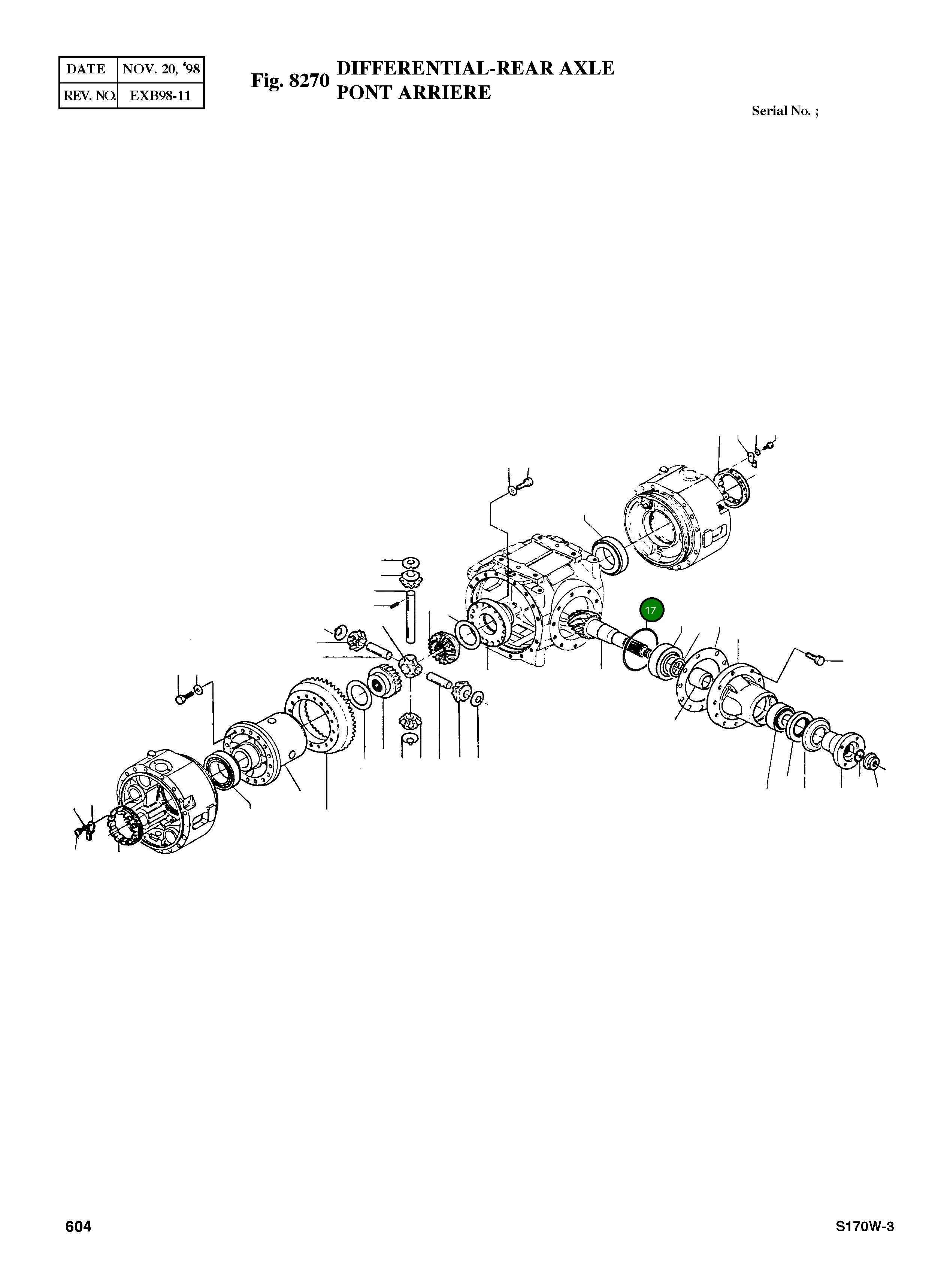 Кольцо уплотнительное (O-Ring) 001.05.1422 Komatsu