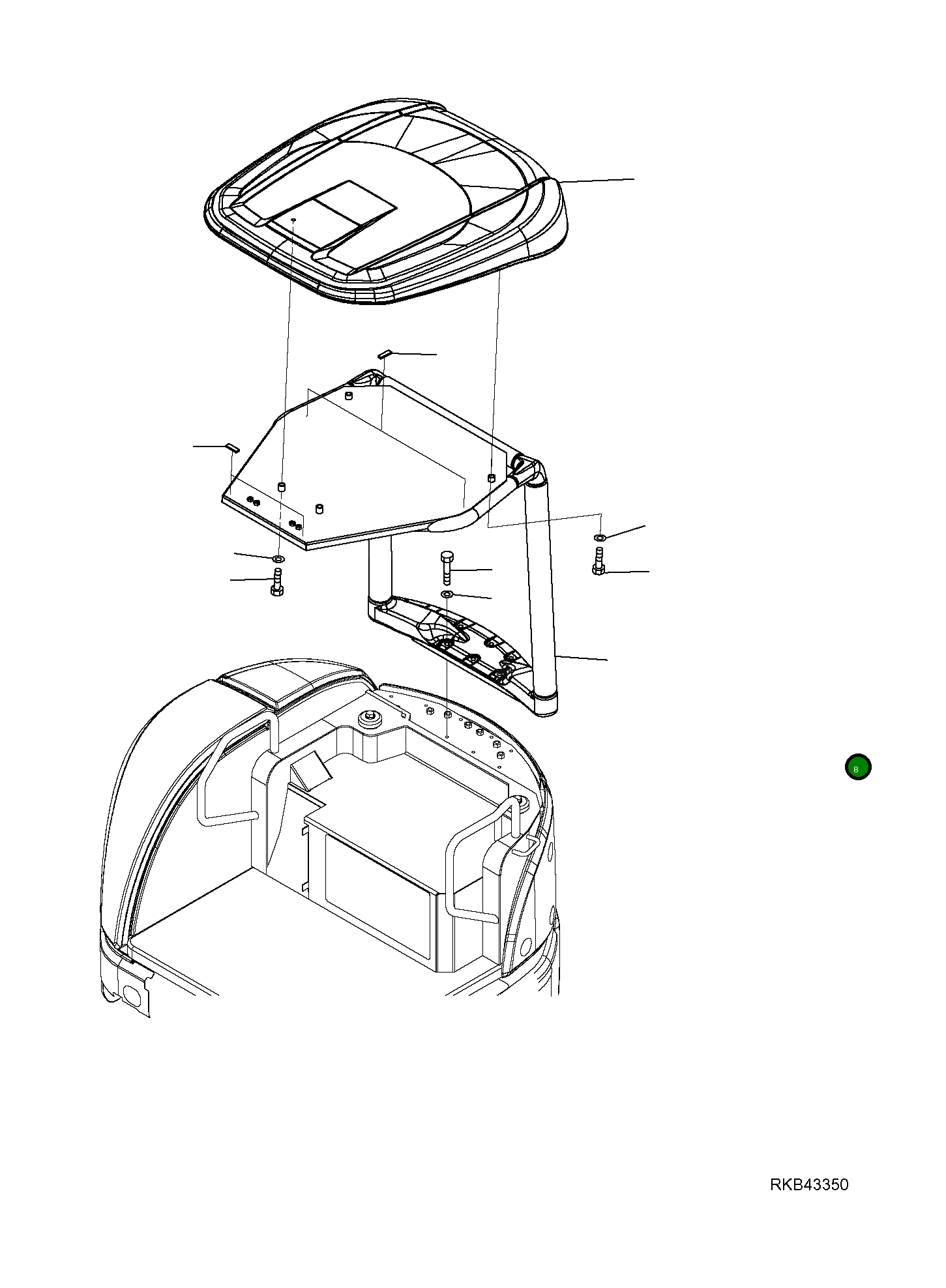 Болт 01252-81045 Komatsu