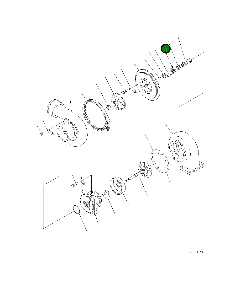 Кольцо уплотнительное (O-Ring) 6505-51-0760 Komatsu