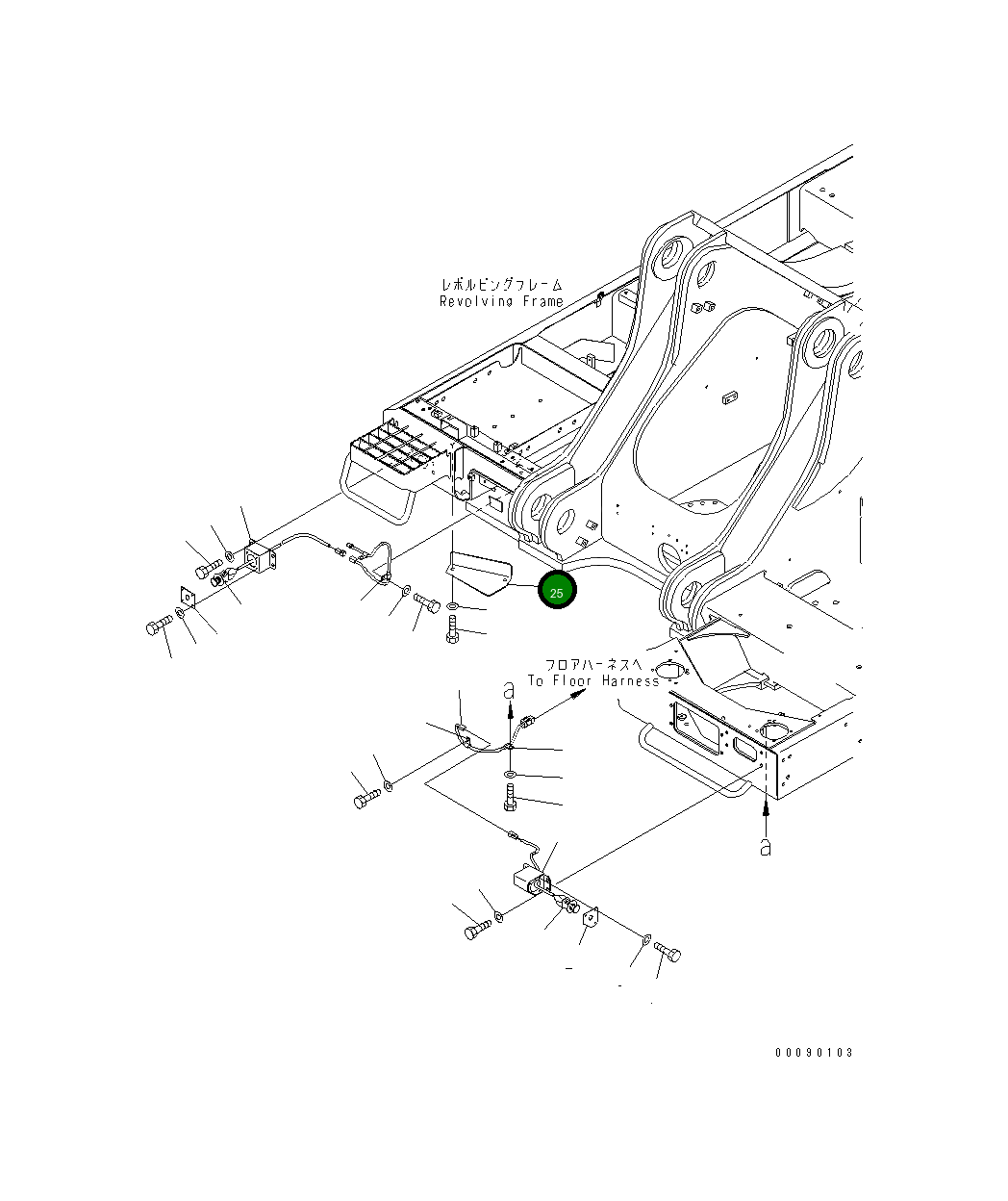 Крышка 209-06-41780  Komatsu