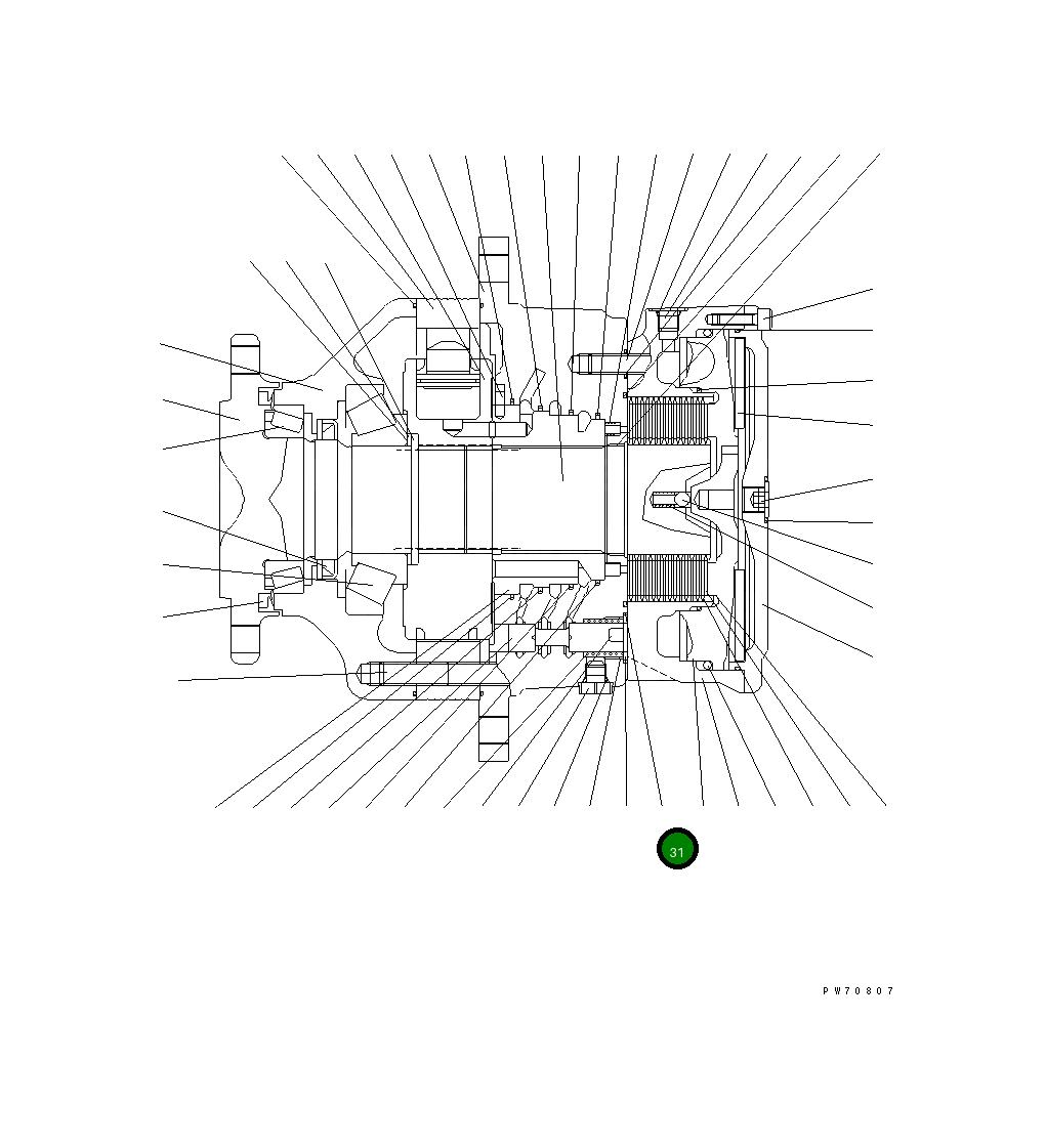 Кольцо уплотнительное (O-Ring) 258-81-53360 Komatsu