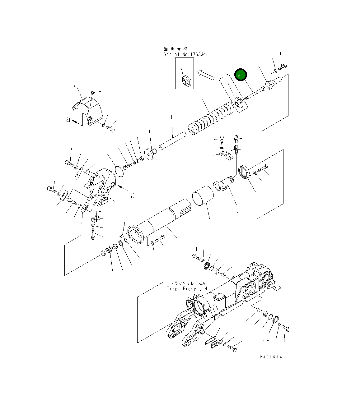 Болт 195-30-64241  Komatsu