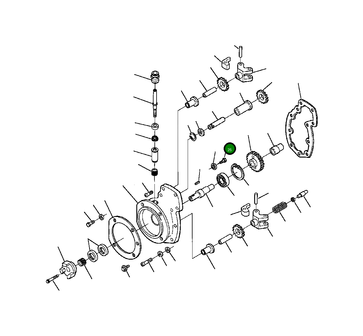 Болт 1238 068 H1  Komatsu