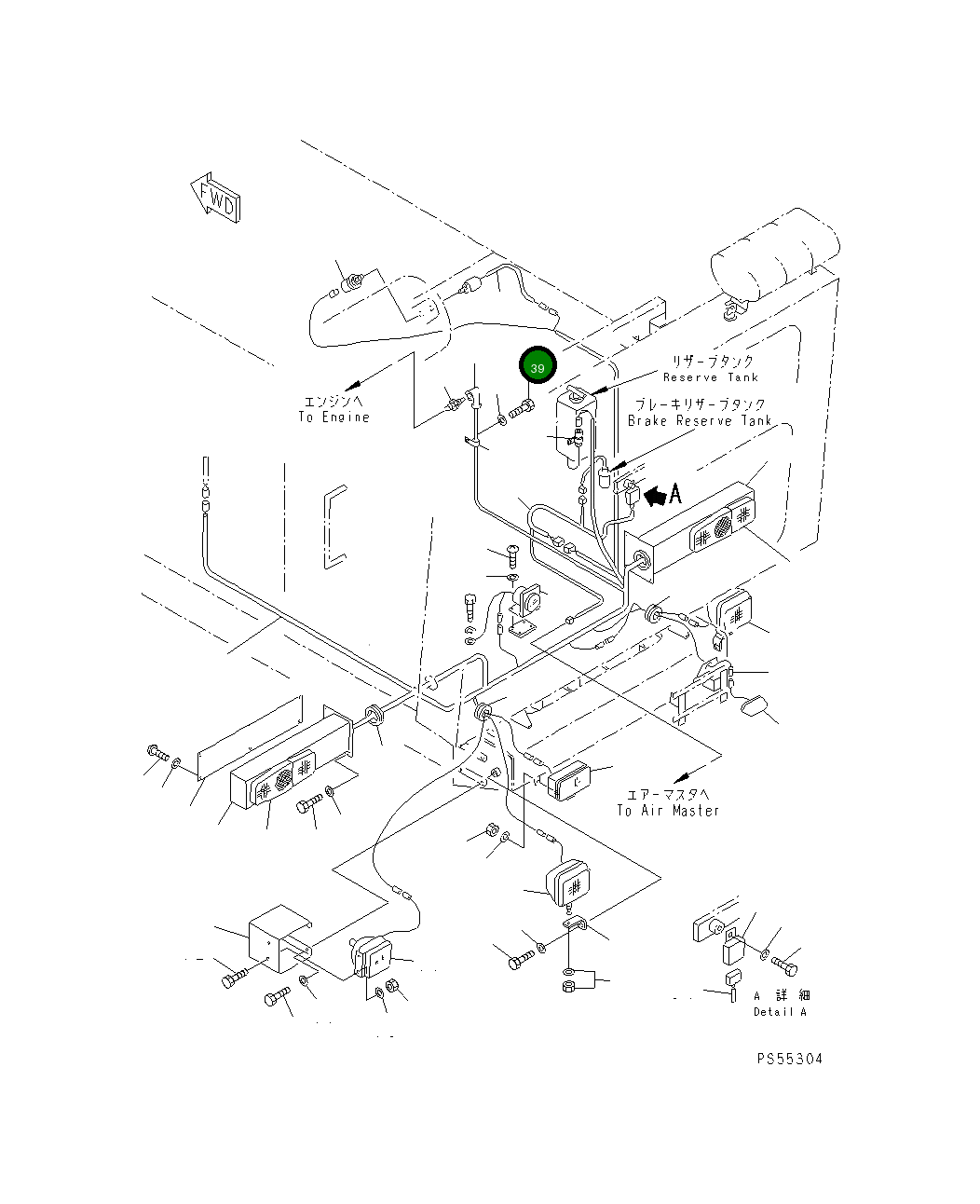 Болт 01010-51018 Komatsu