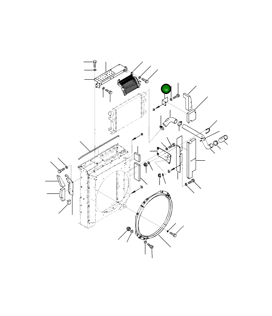 Крышка 207-03-41870 Komatsu