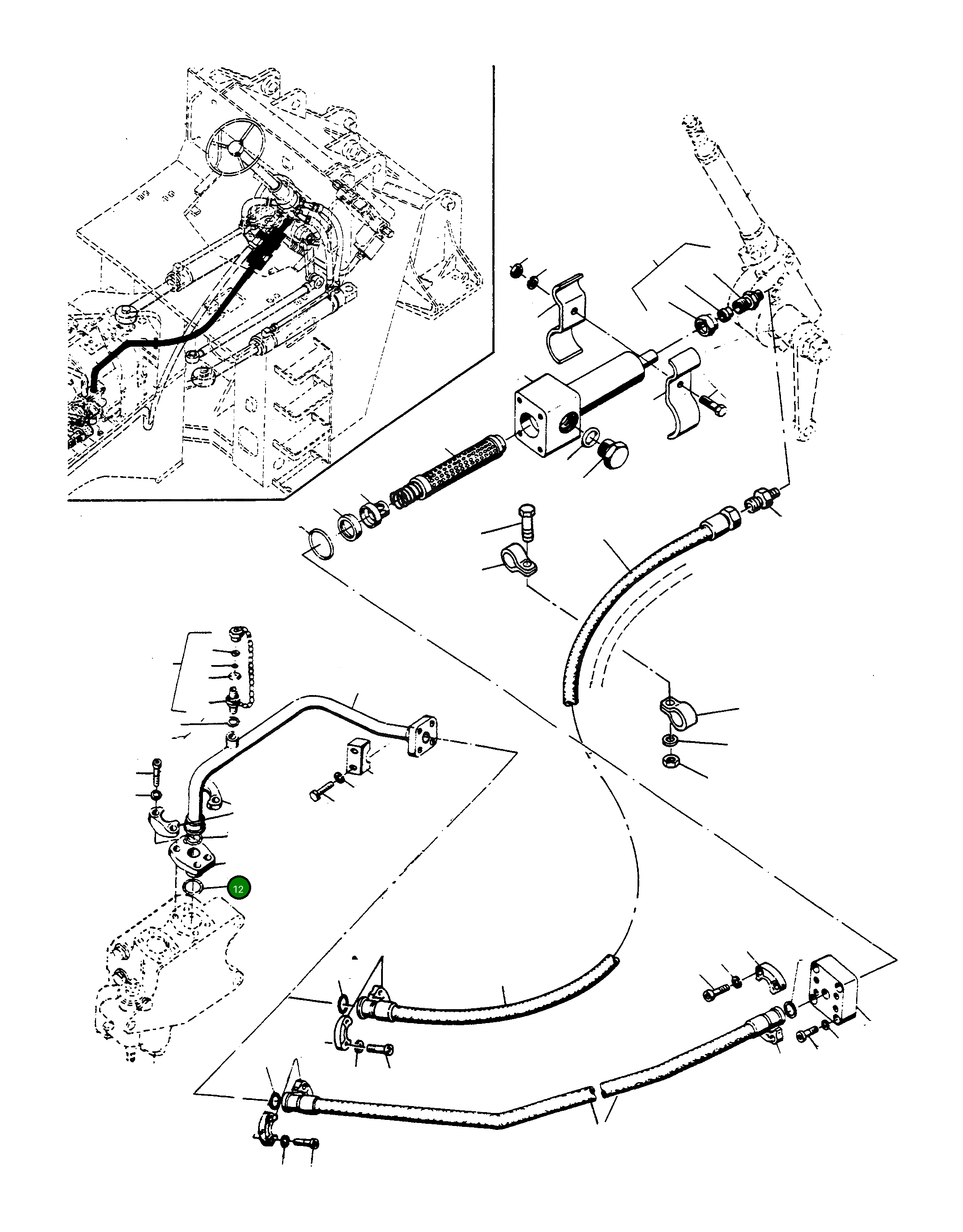Кольцо уплотнительное (O-Ring) 1444779X1  Komatsu
