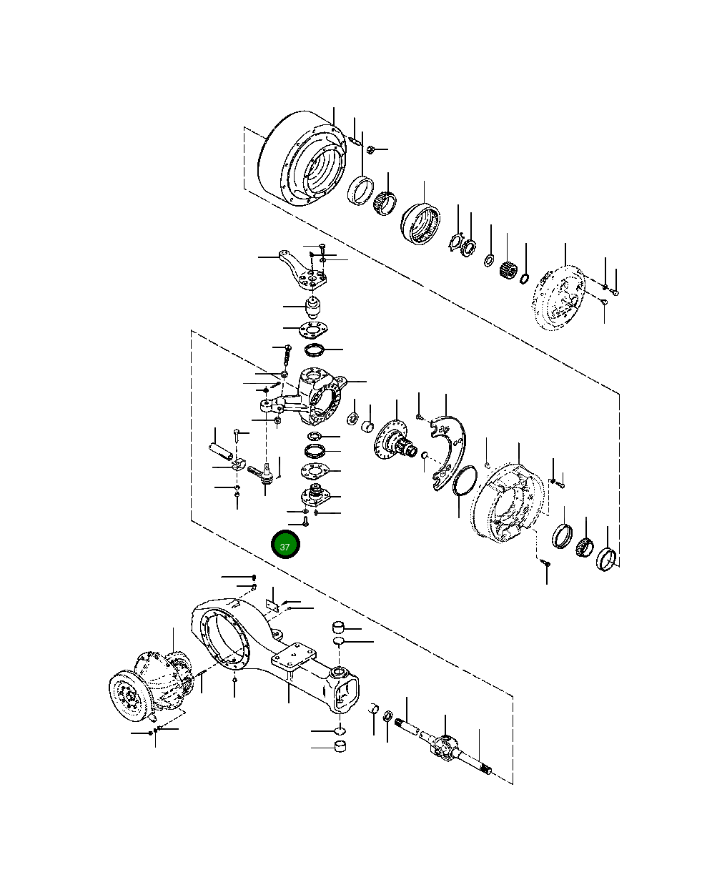 Болт 525 841 R1 Komatsu