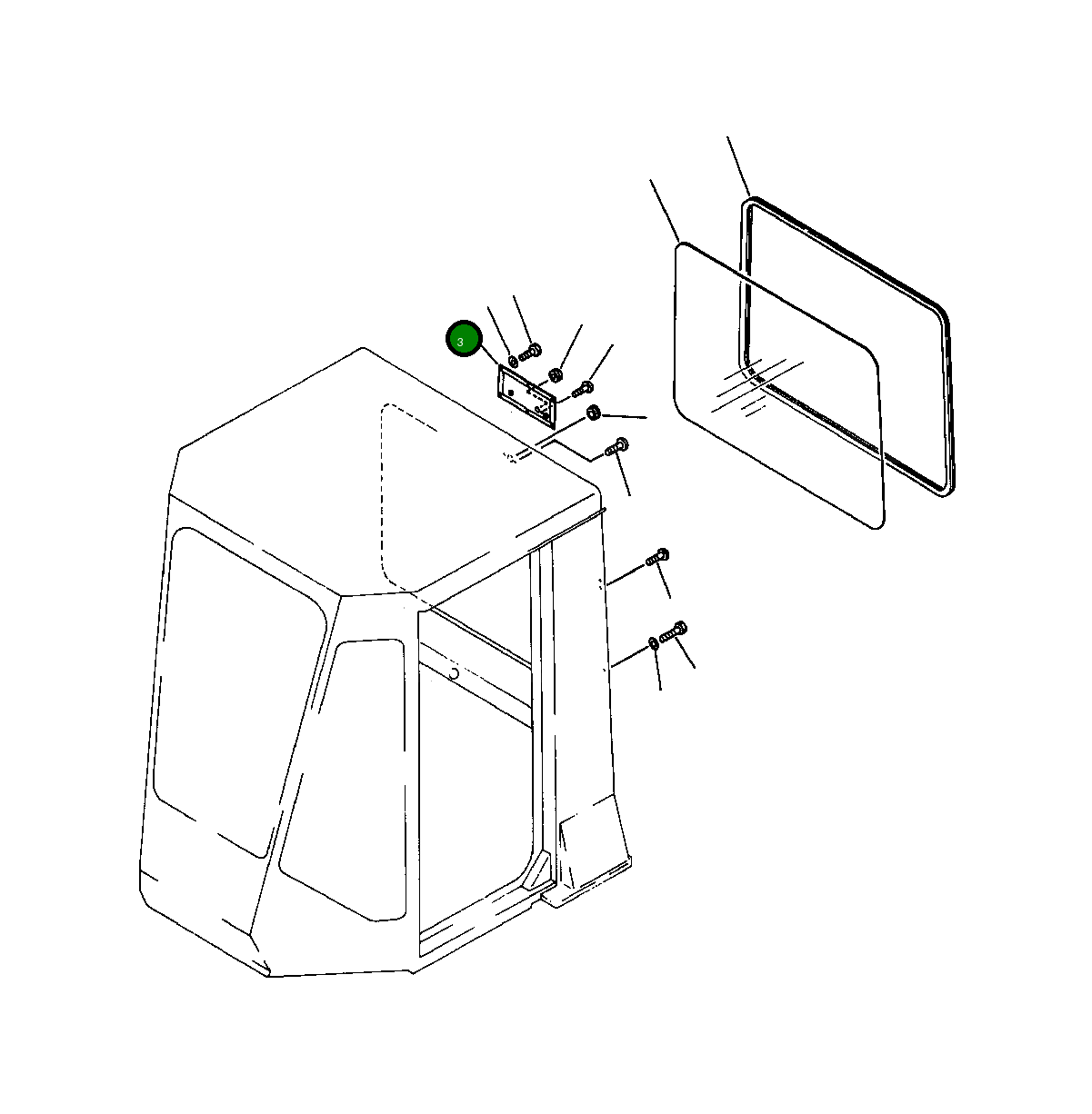 Крышка 419-926-1210 Komatsu