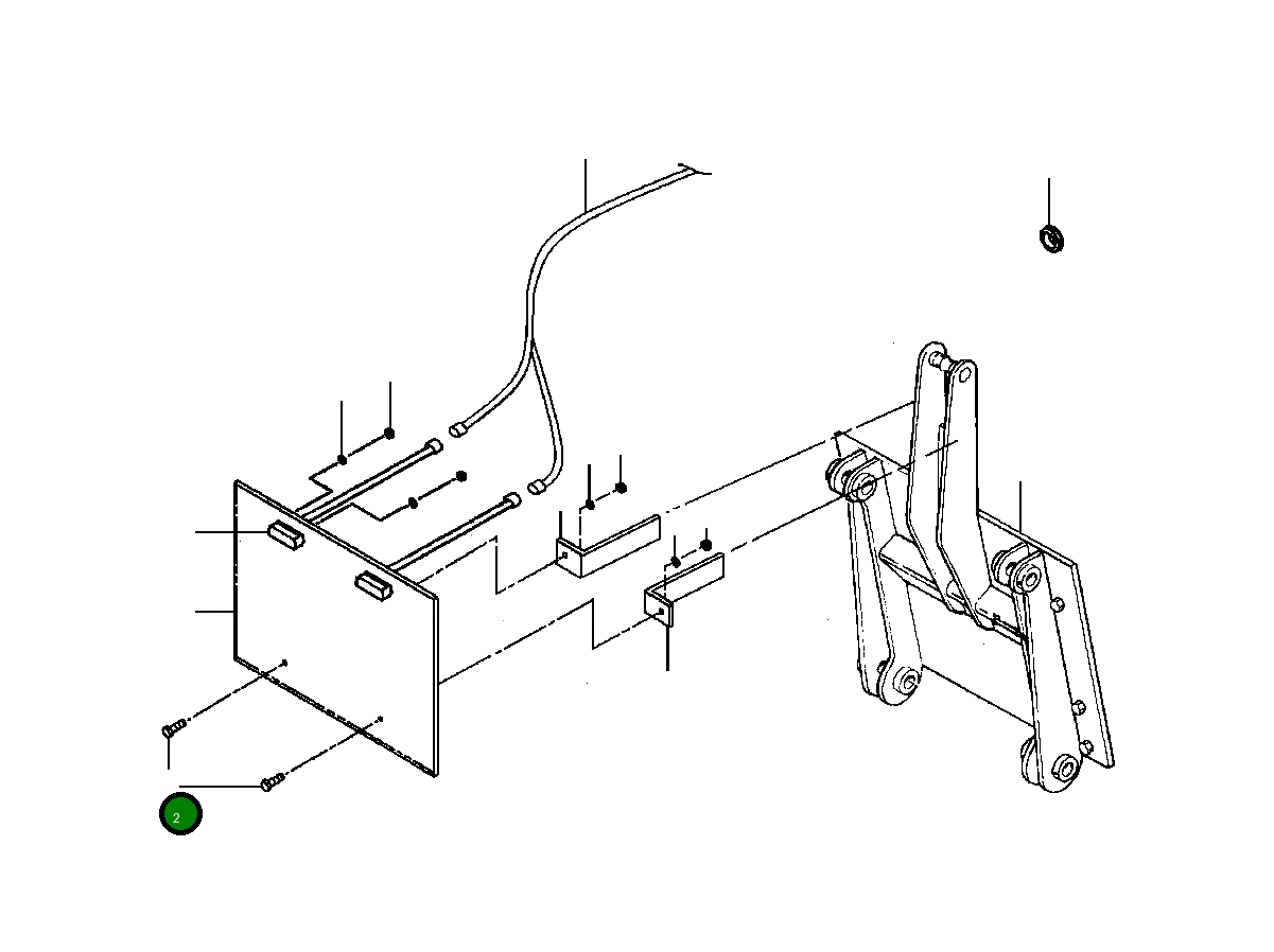 Болт 28 840 R1 Komatsu