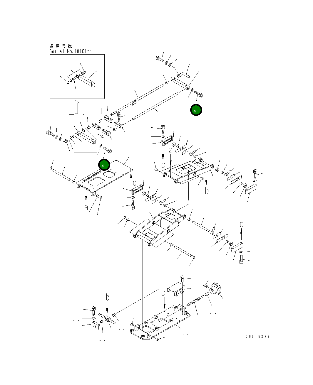 Болт 01252-60412 Komatsu