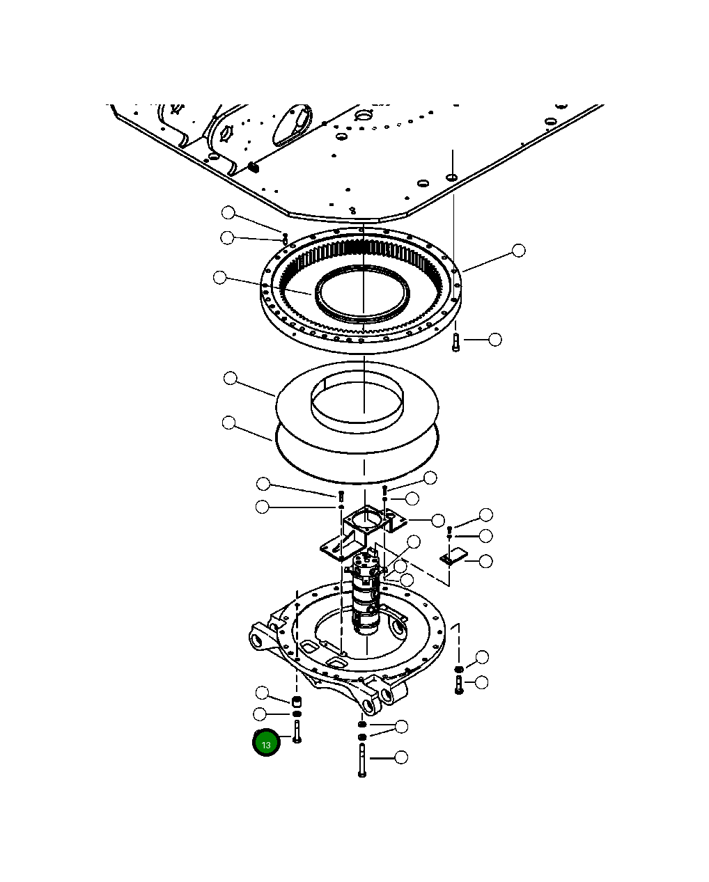 Болт 85775KF  Komatsu