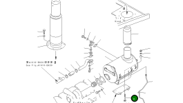 Болт 01010-E1285 Komatsu